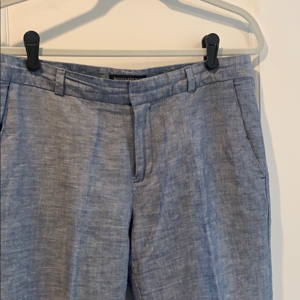 Martin Fit Chambray Trousers